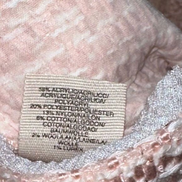 Rachel Roy | NWT Pink Tweed Cropped Jacket | Plus Size 3X - Picture 8 of 8